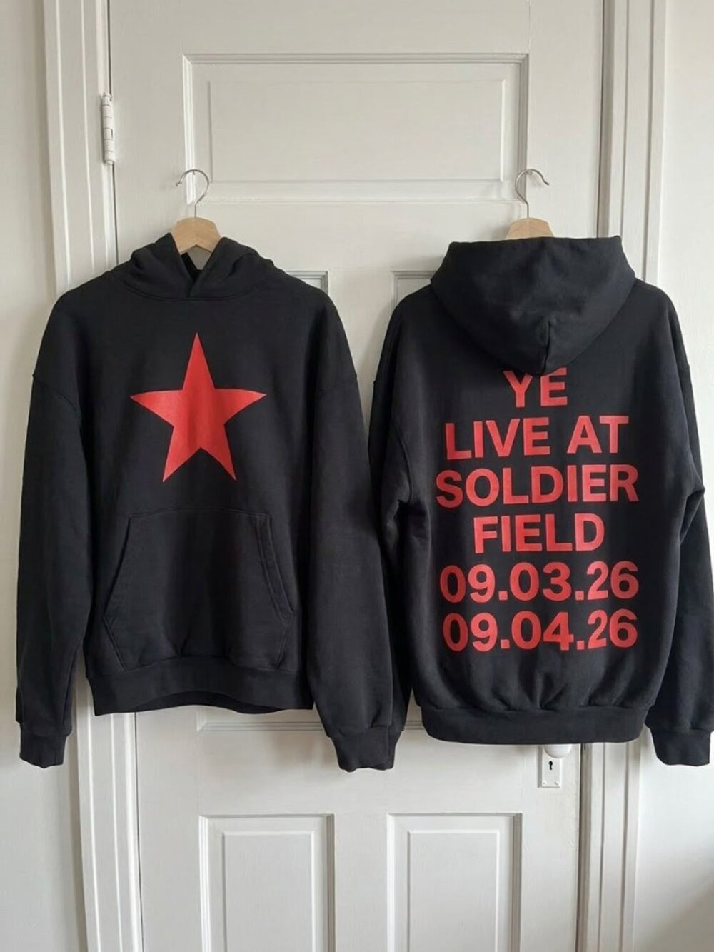 Kanye West YE Chicago Live At Soldier Field Hoodie - Reprint